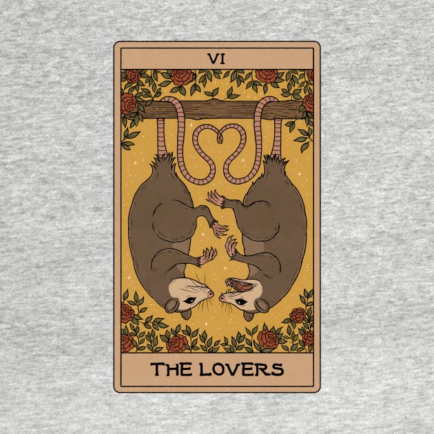 The Lovers - Possum Tarot by thiagocorrea